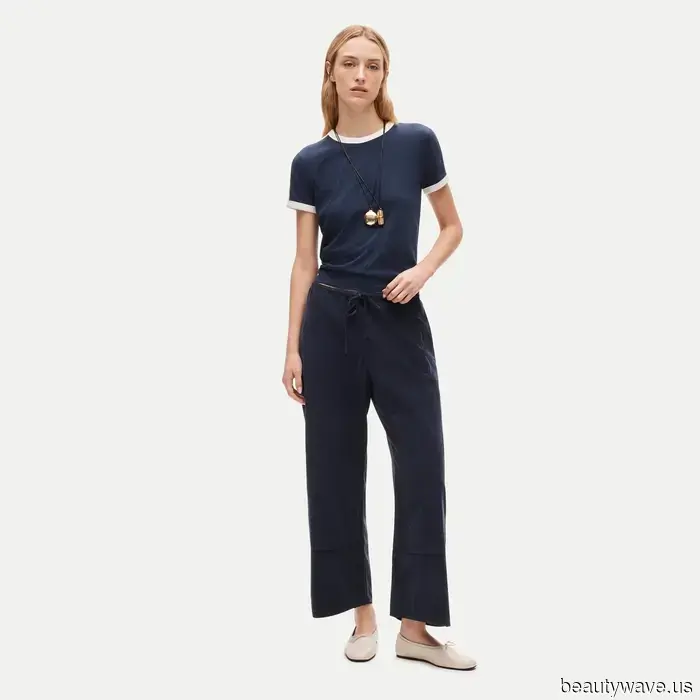 These $98 drawstring pants are a staple in the transitional wardrobe of every It Girl in L.A. and NYC.