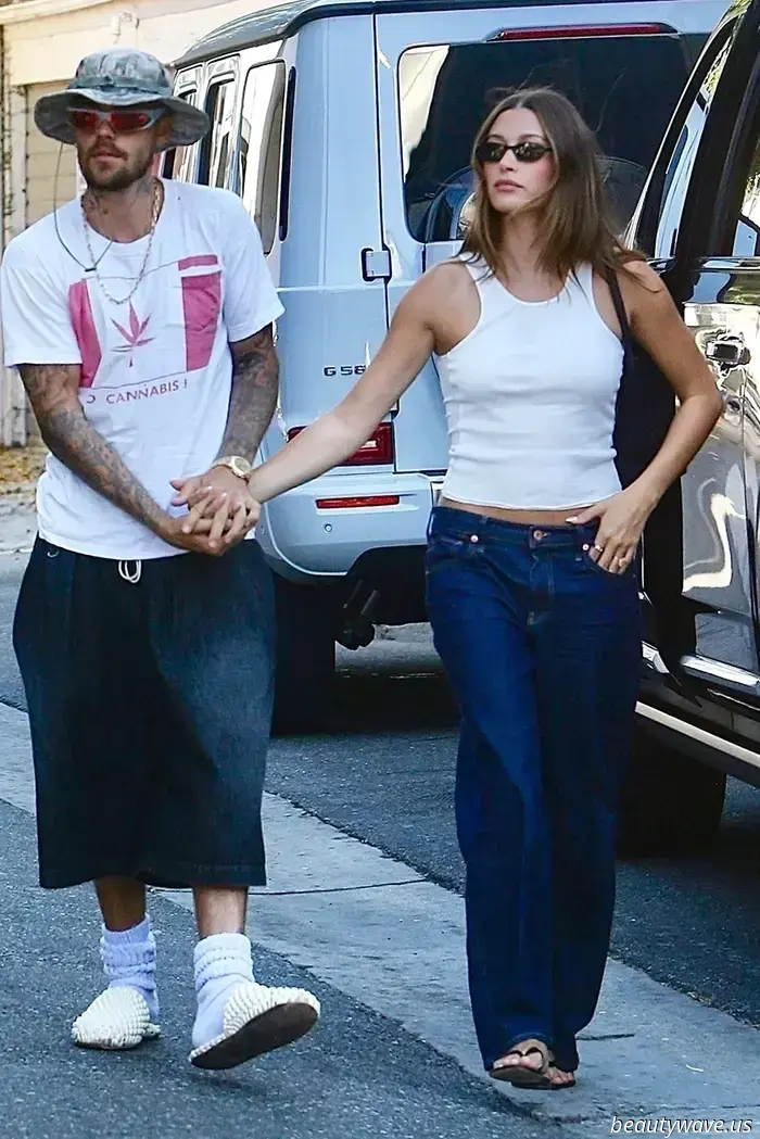 Thanks to Hailey Bieber, this particular pair of Gap jeans is flying off the shelves this week.