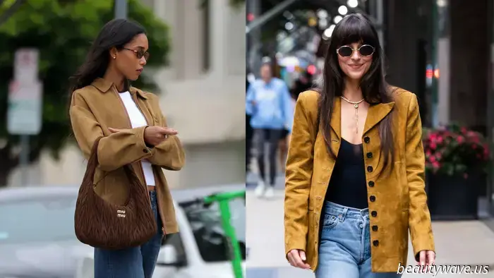 On the Streets of NY, It Girls Who Have Expensive Taste Understand That Skinny Jeans Should Never Be Worn With This Outfit.