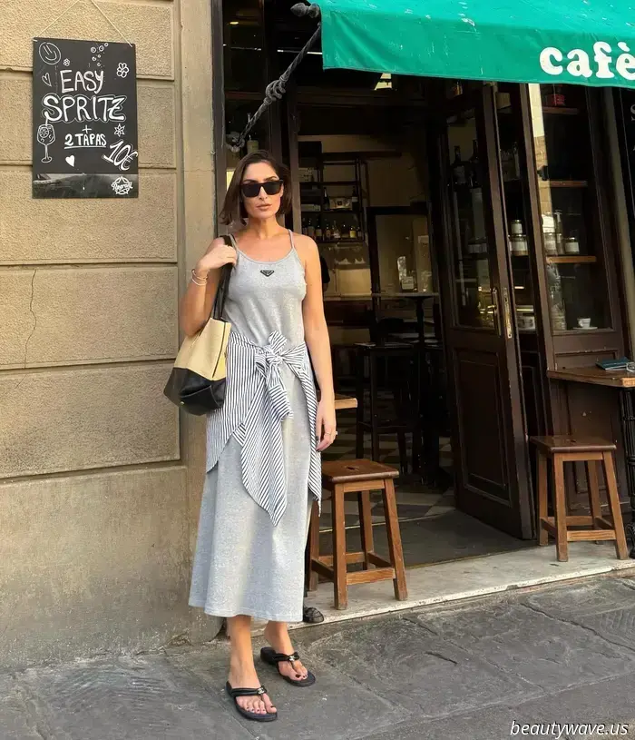 Dieses hübsche 2-teilige Outfit packt jeder Modefreund für Reisen nach Italien ein