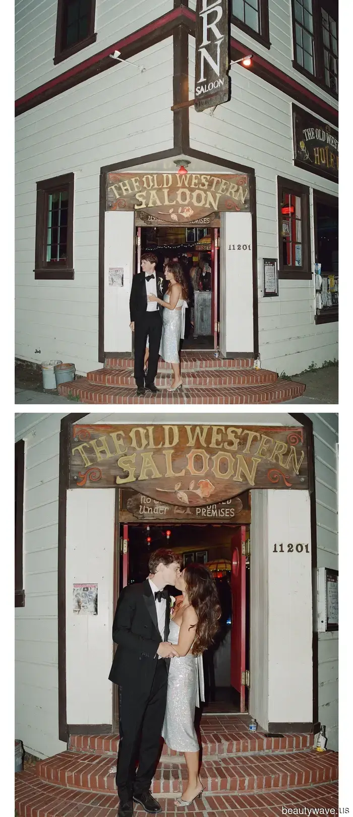 A Blush Wiederhoeft Outfit and a "Haunted Saloon" After-Party Made This California Wedding Unforgettable…
