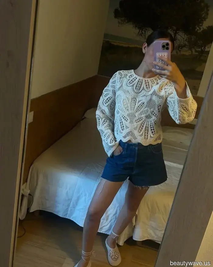 6 Surprisingly Chic Denim Shorts Looks That the Fashion Set Is Sporting