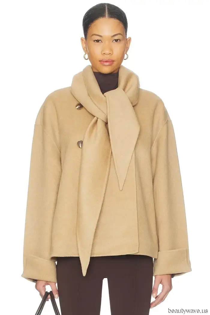 I donned this chic coat in Paris, and noticed other fashionable women sporting it in Saint-Germain-des-Prés…