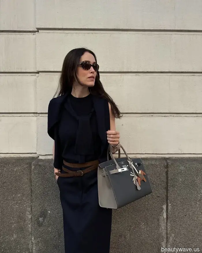 Certo, il nero è chic, ma tutti quelli con buon gusto stanno indossando invece questo colore elegante in questo momento.