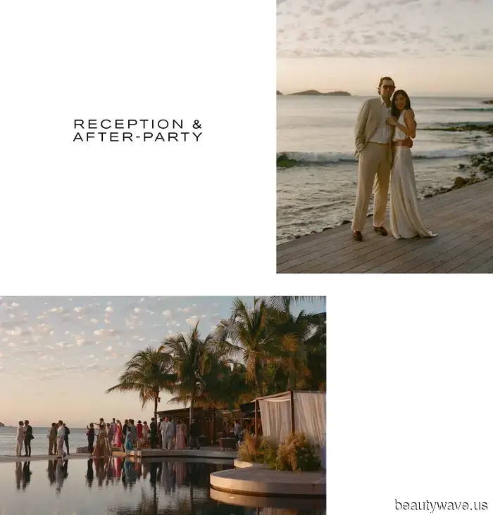 Phoebe Philo! Ralph Lauren! Colleen Allen! Die Braut trug 7 makellos elegante Looks für ihre Hochzeit in Saint Bart's.