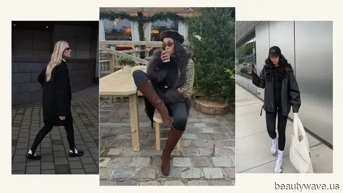 5 Wege, wie Modeleute Leggings und einen Pullover weniger "veraltet" und mehr nach 2026 aussehen lassen