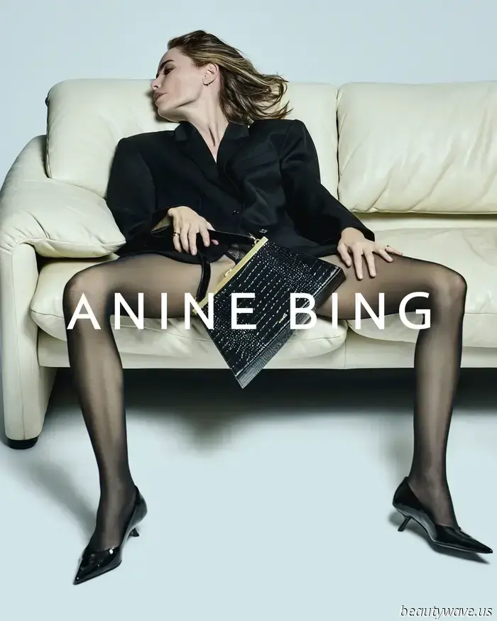 Anine Bing ha lanciato una nuova borsa mozzafiato ed è il volto della campagna — Hello, It Style