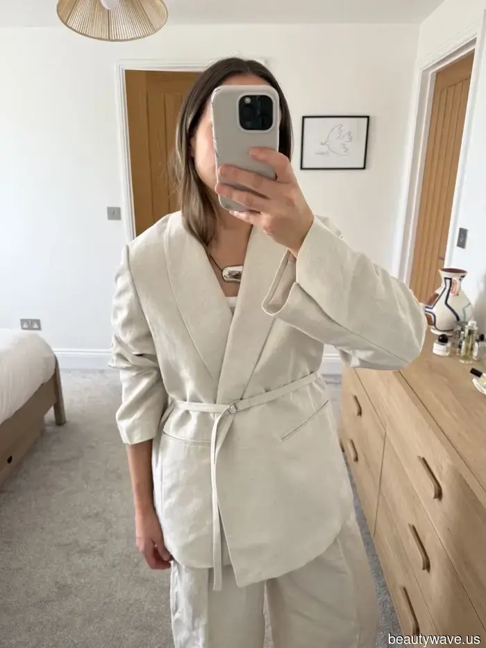 I Recently Tried On H&M's Full Linen Collection—These 18 Items Appeared and Felt Extremely Luxurious.