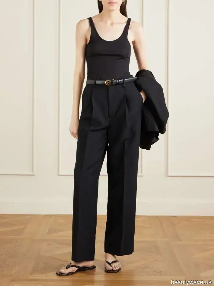 Pause die Jeans&mdash;Elegante Kleiderträger tragen stattdessen diesen polierten Hosen-Trend in diesem Frühling.