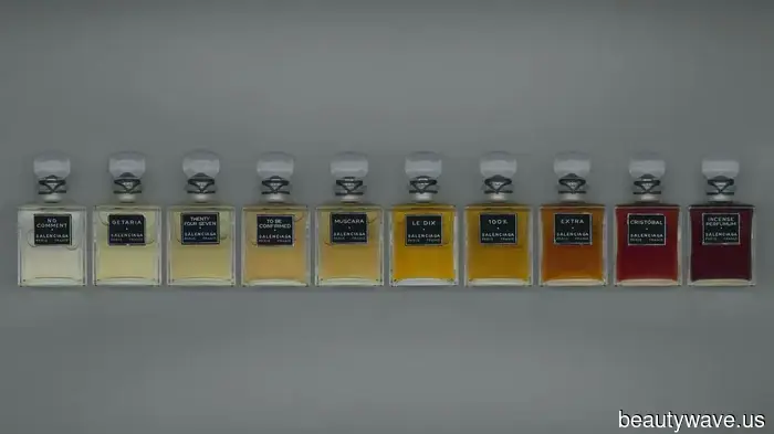 Balenciaga has just introduced 10 fragrances with an extravagant scent profile, including a "forgotten" bottle from 1947.