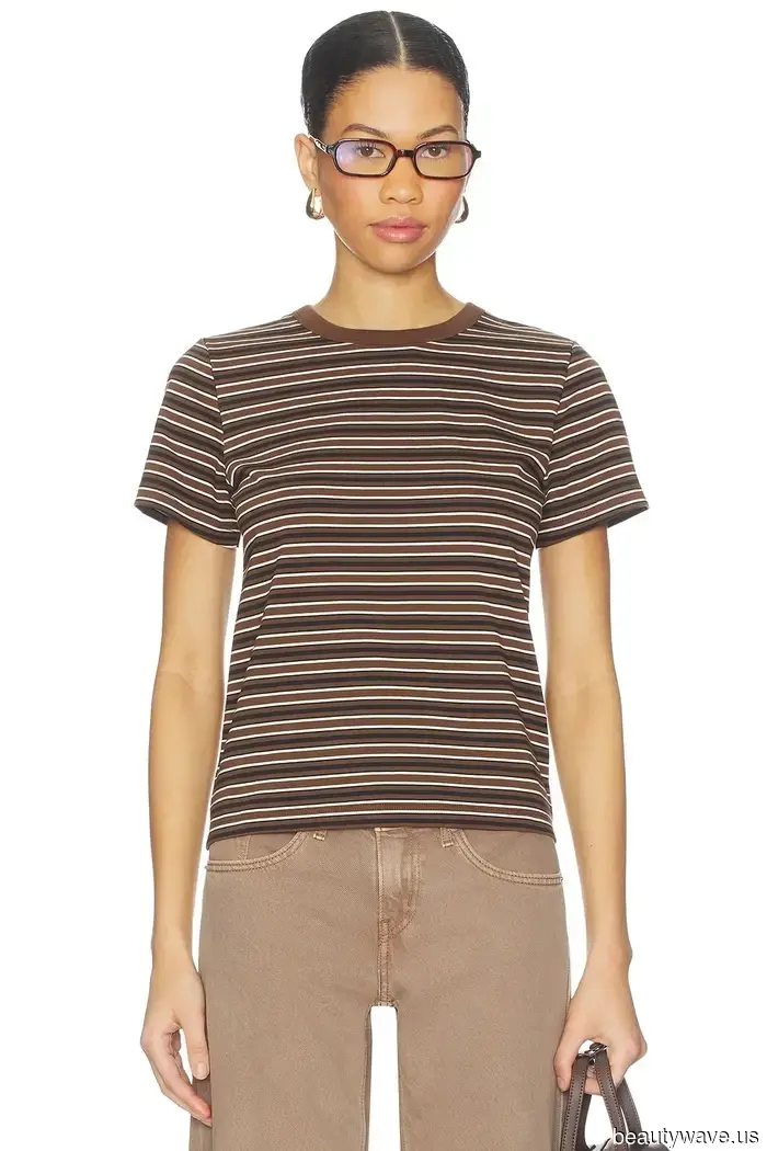 Not White, Not Black—The Must-Have Tee Every Fashionista Is Sporting This Spring