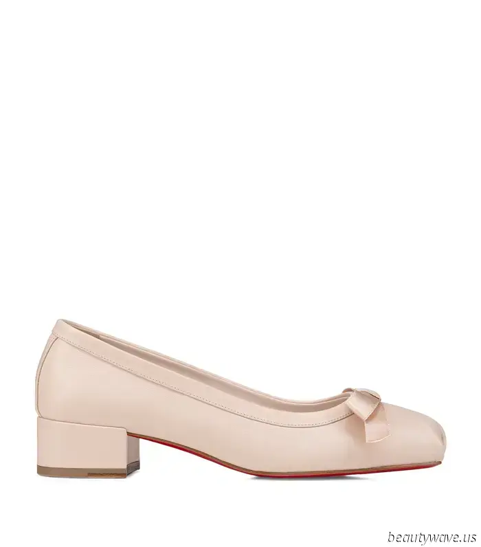 Individuals with a stylish flair are now embracing this retro-inspired heel trend, pairing it with both pants and skirts.