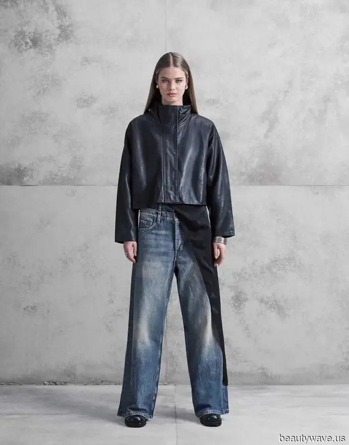 Stylish Londoners are aware that this denim trend pairs wonderfully with flat boots—check out how Keira Knightley wore it.