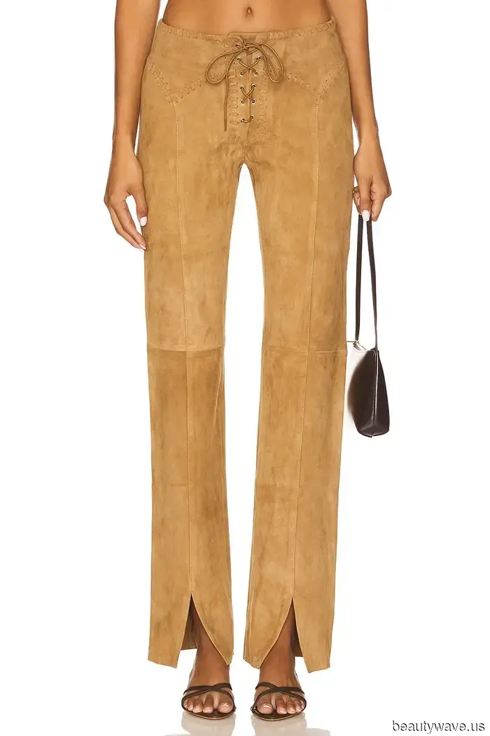 Keine Sorge&mdash;Jeans verschwinden nicht, aber diesen Winter bedeutet reich aussehen, dieses Anti-Denim zu tragen…