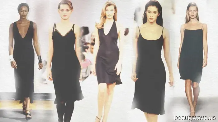 Si solo compras un vestido este verano, que sea esta sencilla silueta de los 90.