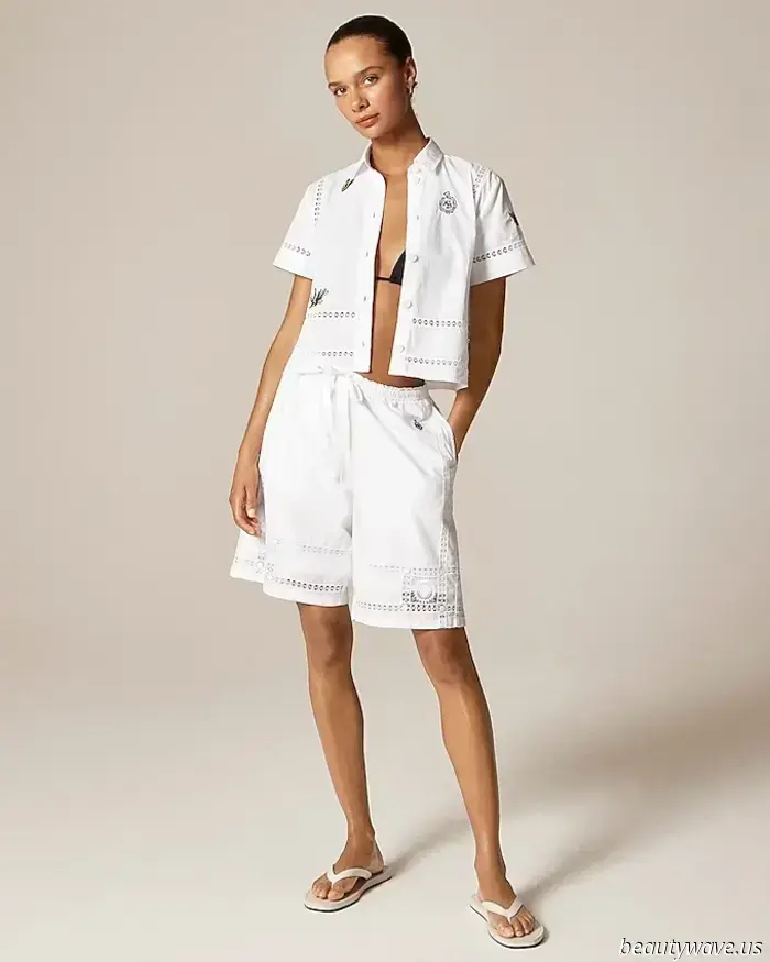 L'ultima collaborazione di J. Crew è fresca, sognante e perfetta per l'estate