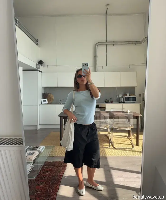 No Jeans, No Faldas&mdash;Estos Pantalones Cortos "Pasados de Moda" Son la Clave para Elevar Tus Zapatillas y Bailarinas