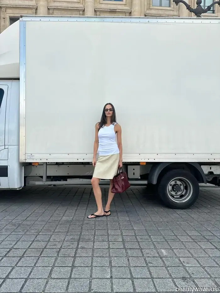 In case you missed it: Here's how to style a knee-length skirt for Summer 2026.