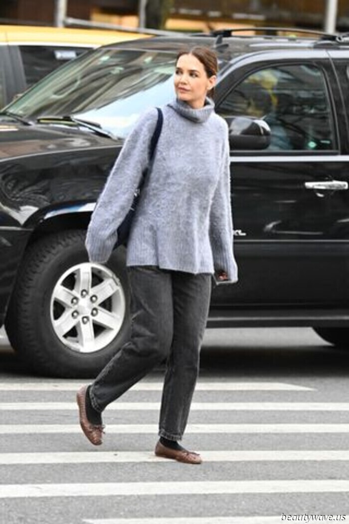 Katie Holmes Recently Sported a £79 Version of the Shoe Trend That French Women Embrace Every Spring.