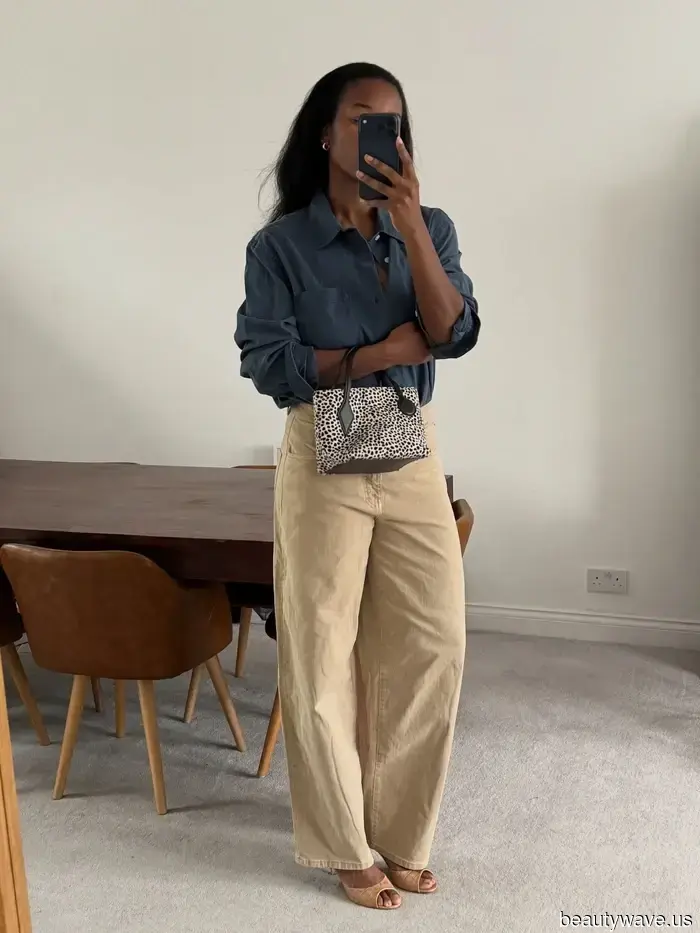 Si quieres lucir más elegante este otoño, compra un par de pantalones y un par de jeans en este color.