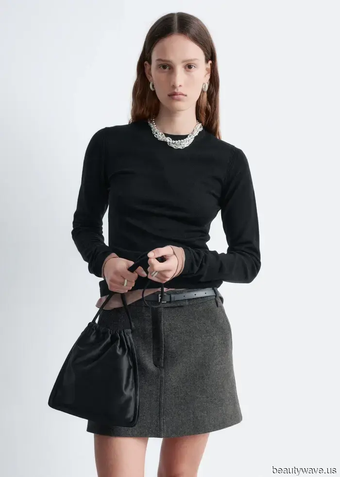 Chic Dressers in Paris, London, and New York City Favor This Elegant Skirt Style During Winter.