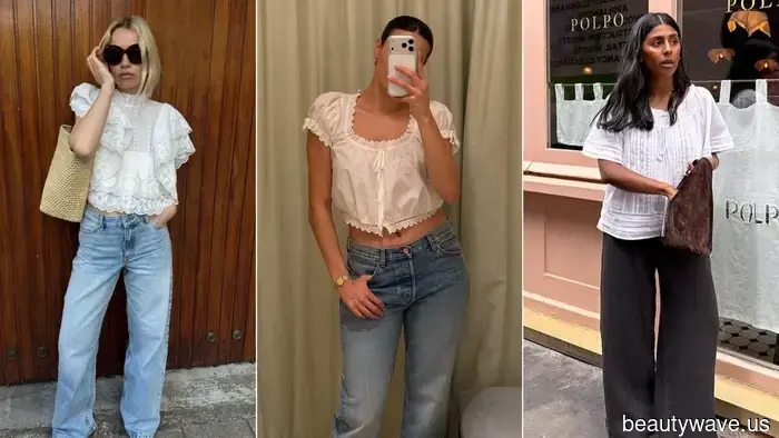 Grab your jeans and basket bag—this trending blouse is the official kickoff for boho spring.