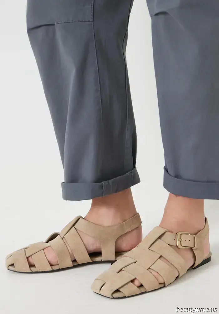 I was concerned that this sandal trend might be "out," but this upscale-looking update just revived it.