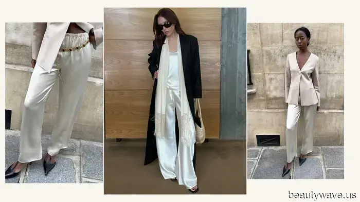 Not Jeans, Not Linen—This Is the High-End Trouser Trend That Enhances the Elegance of Every Outfit.