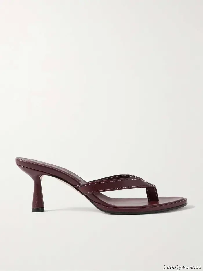 Black heels are acceptable, but in France, it’s well-known that this shoe color pairs better with white dresses.