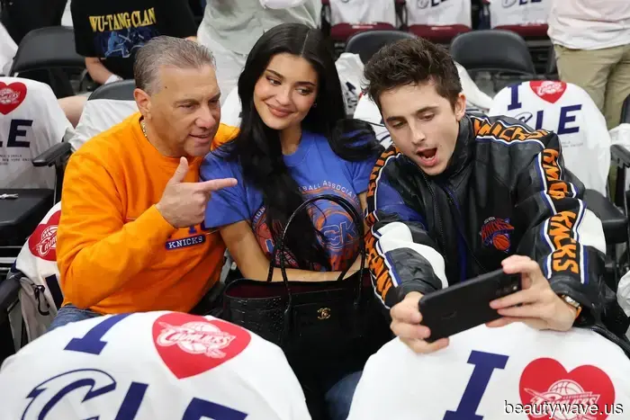The Knicks triumphed by 37 points, yet it was Kylie Jenner's Chanel tote that truly took the spotlight in the Eastern Conference Finals.