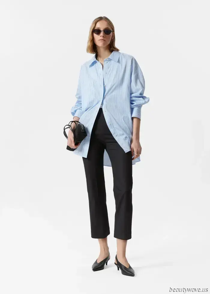Dagli anni '90, le donne più alla moda hanno indossato questa tendenza di scarpe con pantaloni neri a sigaretta