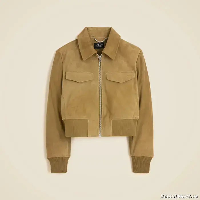 J.Crew's New Fall Leather Jackets Have Already Been Approved by Celebrities—Just Ask Chloe Fineman.
