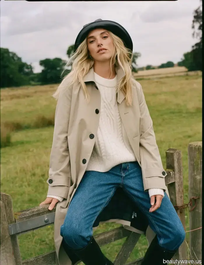 To achieve a French-inspired look with your trench coat this autumn, pair it with this shoe trend instead of trainers.