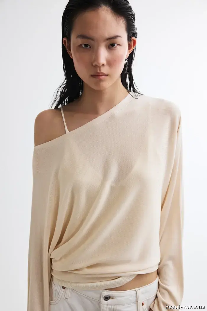Statt T-Shirts und Tanktops macht dieser Pullover-Trend Röhrenjeans am schicksten.
