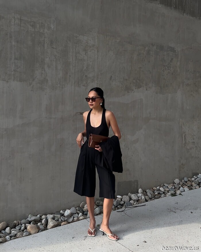 There's no question about it—this particular sandal gives long shorts a very sophisticated look.