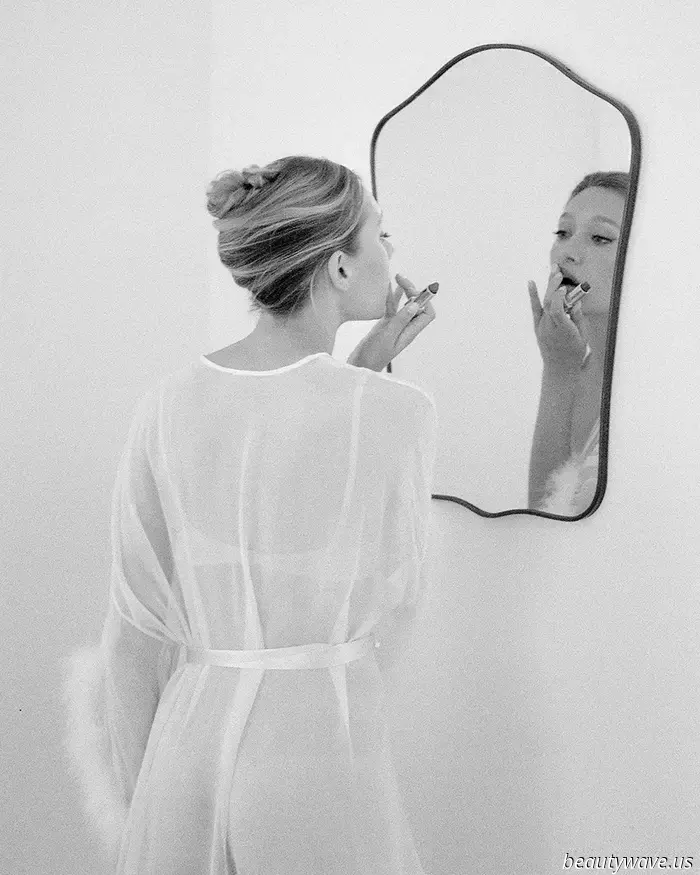 The owner of this vintage boutique chose to wear archival Calvin Klein for her intimate backyard wedding in Los Angeles.