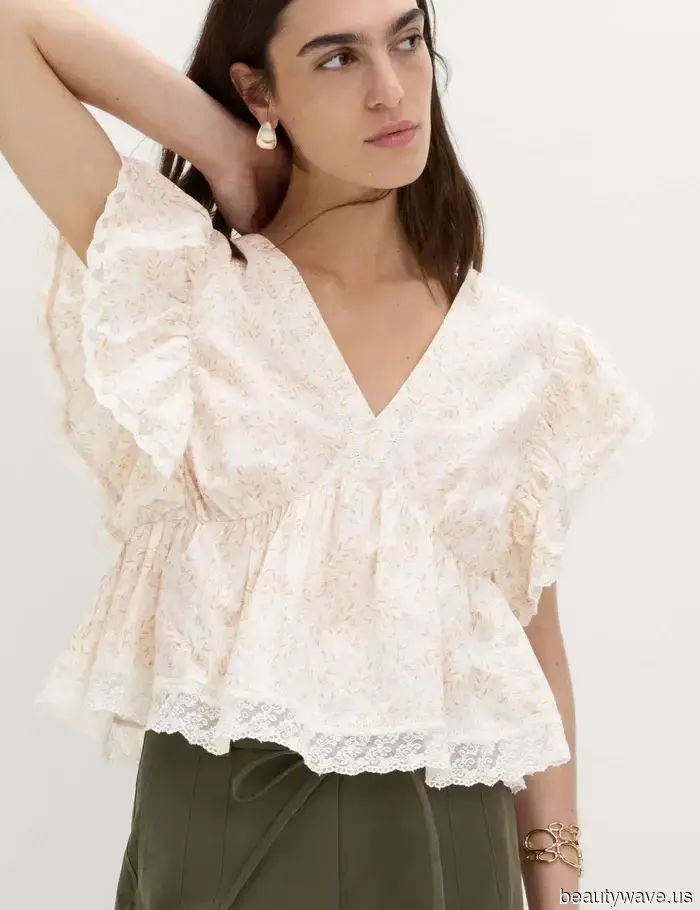 M&S Has Declared: These 13 Blouses Will Enhance the Elegance of Jeans, Skirts, and Linen Trousers This Spring