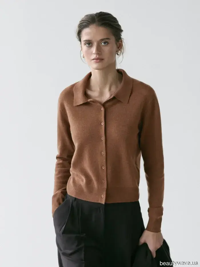 Überall, wo ich hinschaue, tragen stilvolle Londoner den subtil schicken Cardigan-Trend, der "teuer" schreit.