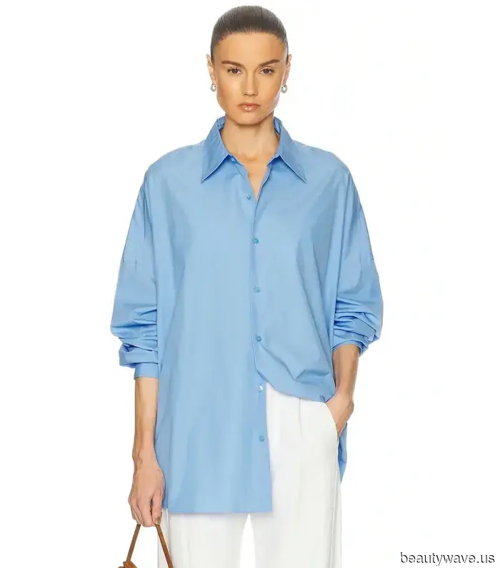 Le It Girls di L.A. e NYC indossano questa tendenza di camicie "noiose" con jeans e pantaloni.