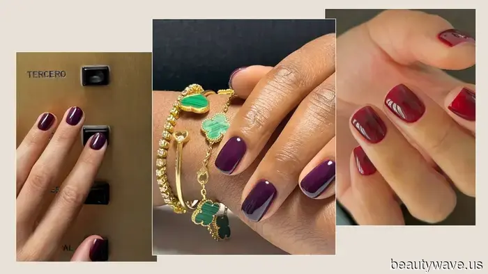 It's official: Berry nails are the most stylish way to sport color throughout the year.