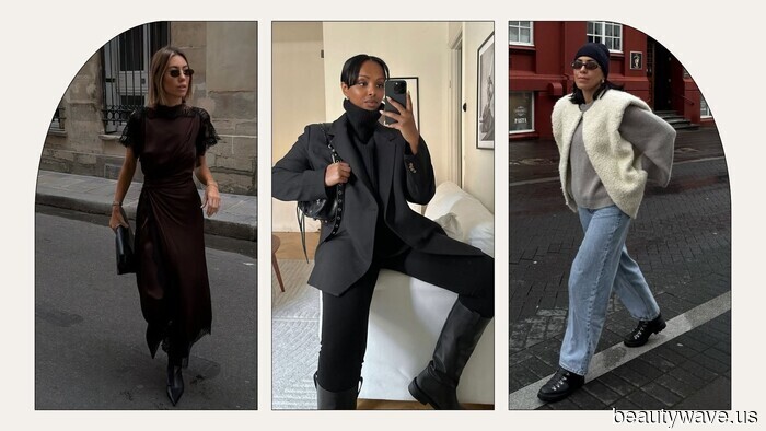 While black boots are a timeless choice, styling them in this way will give them a fresh, modern twist for 2026.