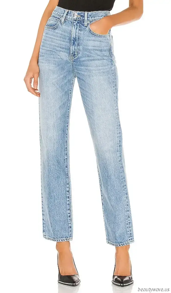 Is it just me, or are all the trendy girls opting for this denim style instead of baggy jeans?