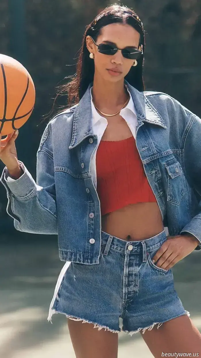 Niemand wird deinen Trend-Status infrage stellen, wenn du Denimshorts mit *diesen* Schuhen trägst.