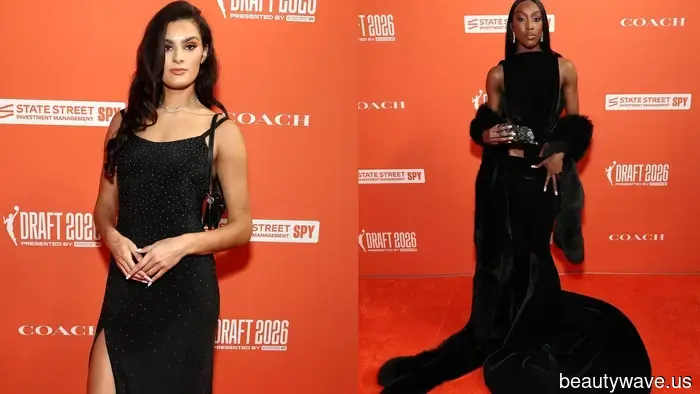 Самые потрясающие образы на оранжевом ковре на драфте WNBA 2026 года