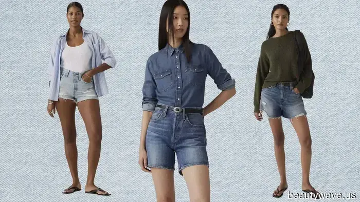 These Levi's® shorts are ideal for the transition from summer to fall.