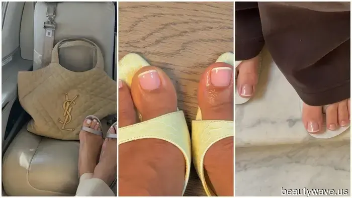 Whether you agree or not, this is the pedicure style that fashion enthusiasts will sport this summer.
