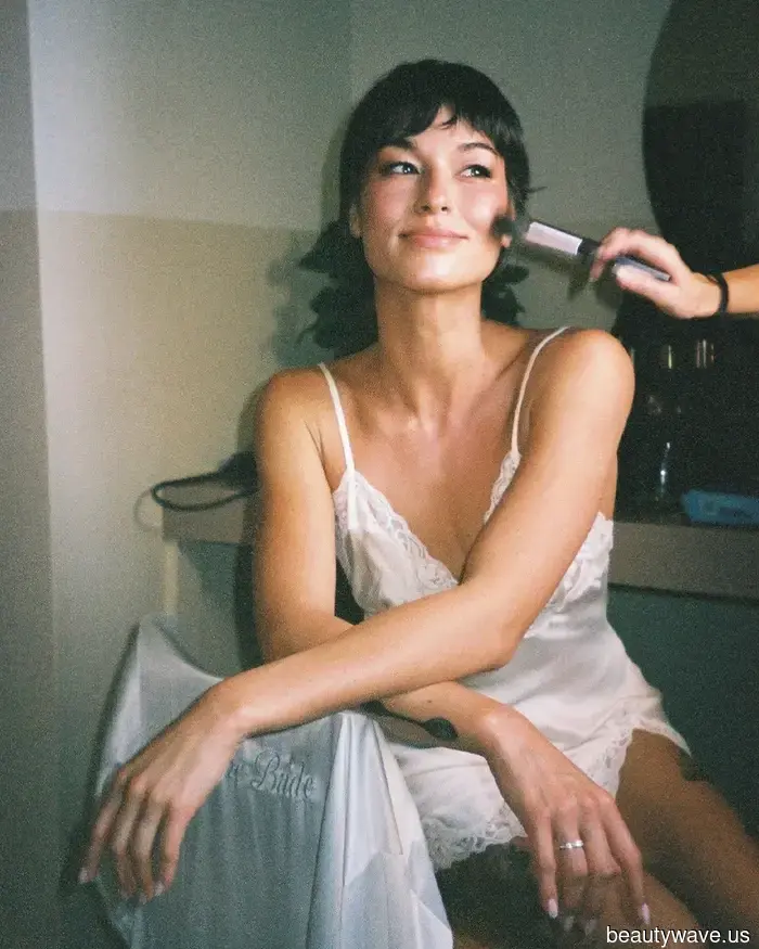 The Bride Donned a Unique Custom Look for Her Upscale Backyard Wedding in Ojai.