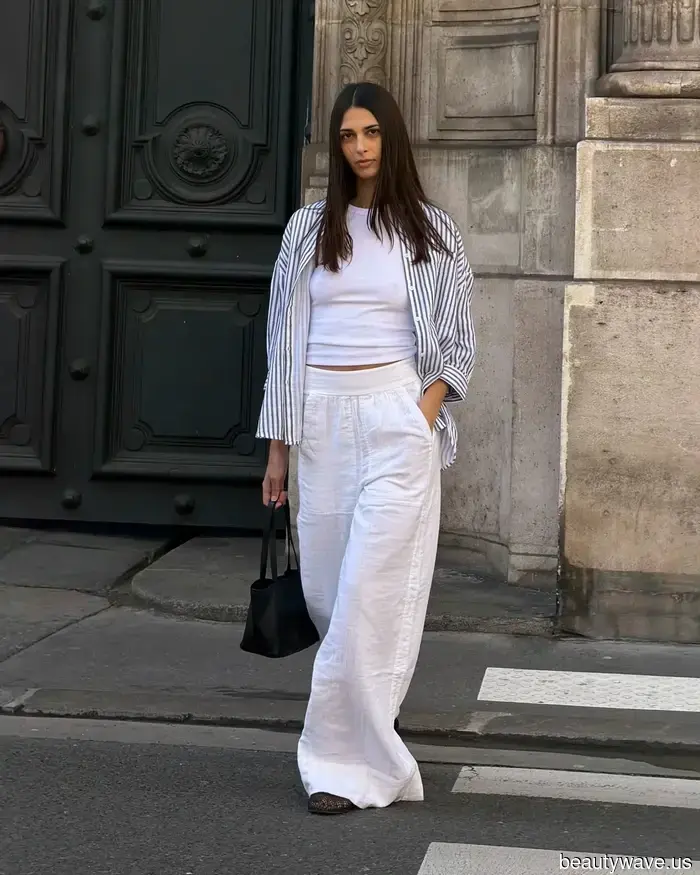 Wenn Sie Leinenhosen besitzen, sind dies die einzigen Outfits, die Sie diesen Sommer benötigen.
