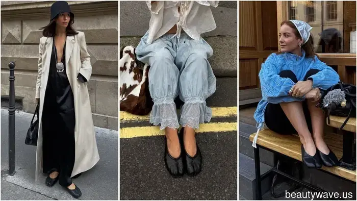 Una volta la scarpa più divisiva della moda, le Tabi sono improvvisamente ovunque—17 scarpe flat con punta divisa da acquistare ora
