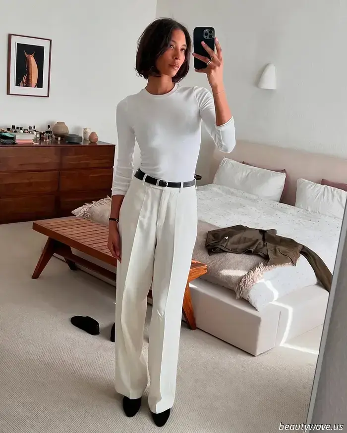 Is it just me, or are all the trendy girls now combining ballet flats with this anti-denim pant trend?